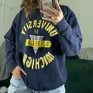 Vintage Made in USA Michigan Crewneck